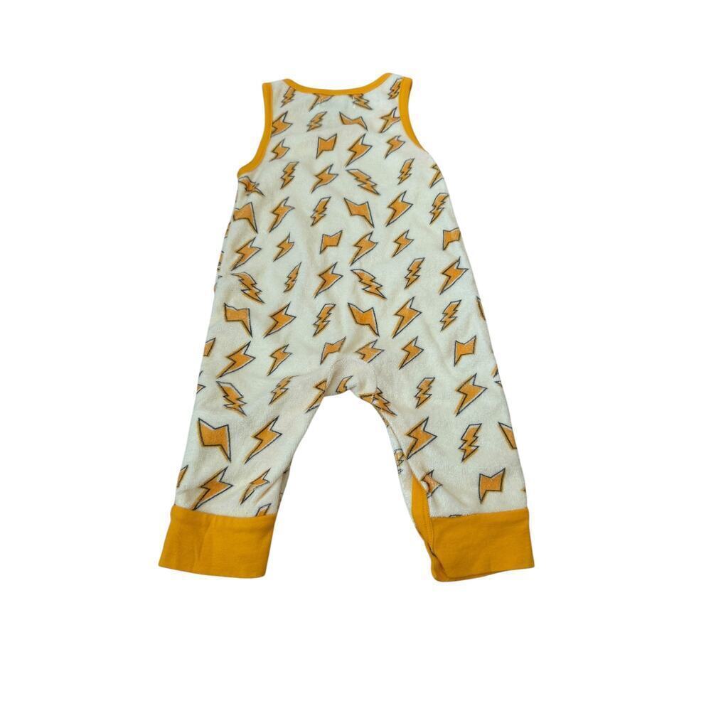 Miki Miette Baby Drew Sleeveless Stretch Cotton Romper Size 3M - Picture 2 of 3